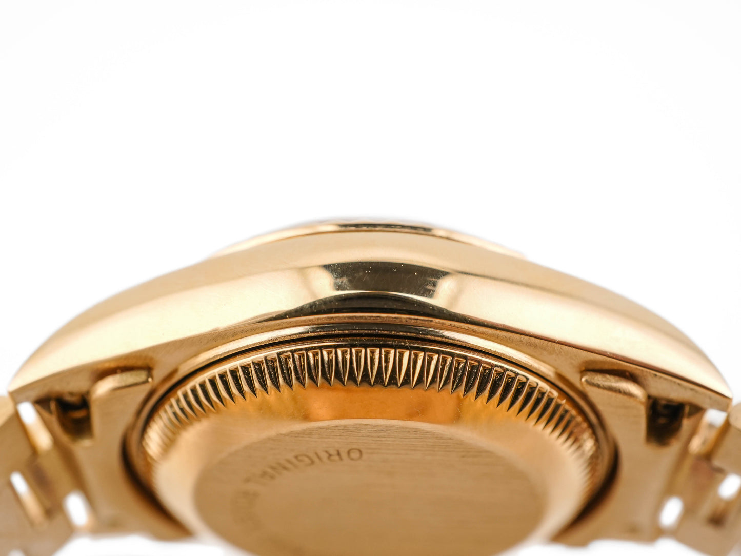 Rolex Datejust Lady President Champagne Diamond Dial on President 69178 Papers 1991