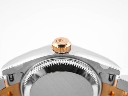 Rolex Datejust Lady Blue Stick Dial on Jubilee 179171 Card 2010