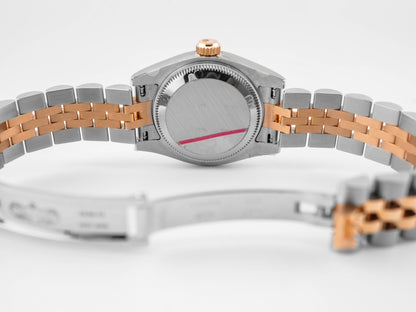 Rolex Datejust Lady Blue Stick Dial on Jubilee 179171 Card 2010