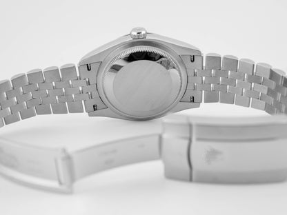 Rolex Datejust 36 White Roman Dial on Jubilee 126234 Card 2021