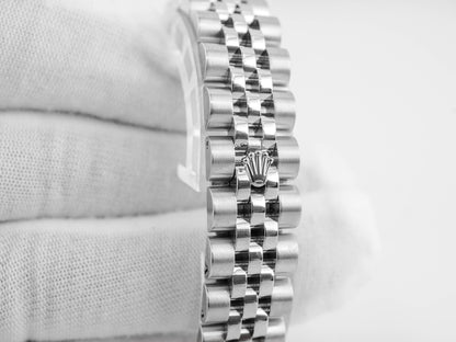 Rolex Datejust Lady Silver Stick Dial on Jubilee 179174 Card 2015