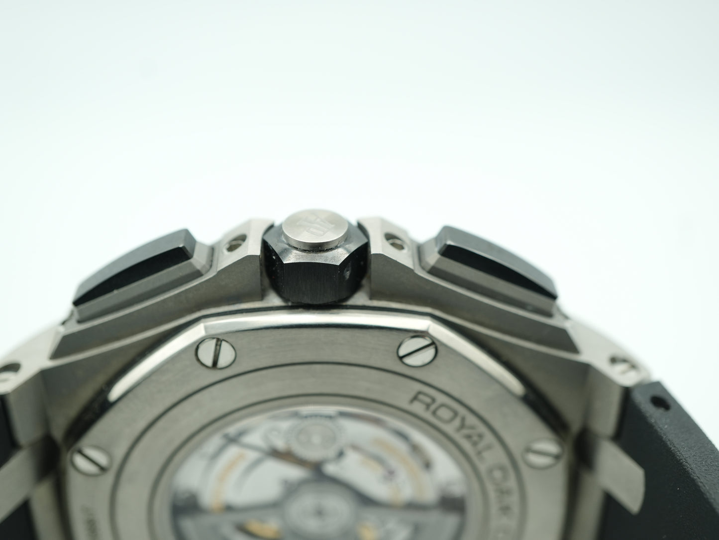 Audemars Piguet Royal Oak Offshore Chronograph Slate Dial on Rubber Strap 26400IO.OO.A004CA.01 Complete 2017