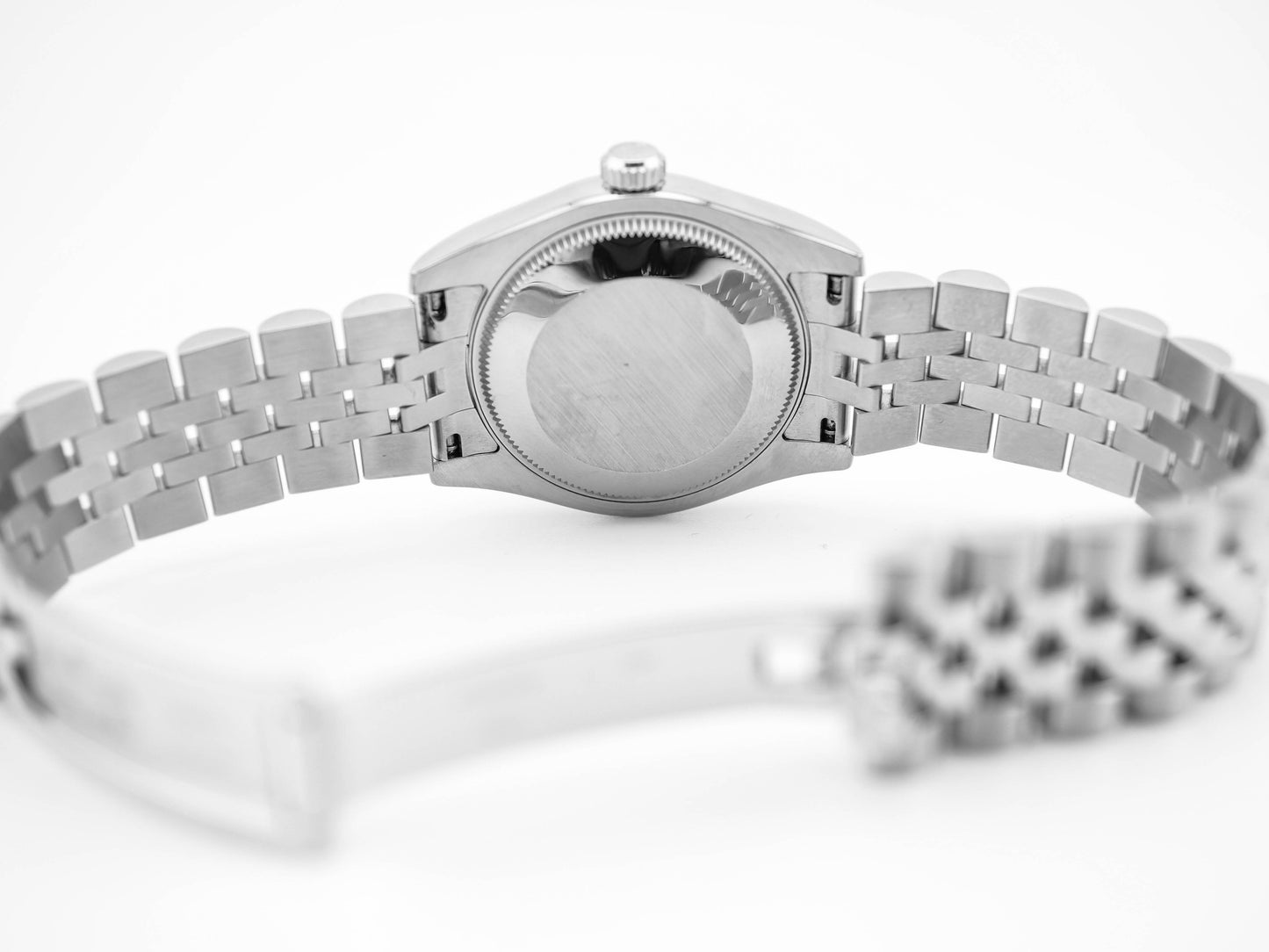 Rolex Datejust 31 Black Roman Dial on Oyster 178274 Card 2015