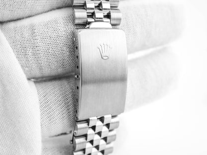 Rolex Datejust Jubilee Arabic White Dial Dial on Jubilee 16234 Papers 1991