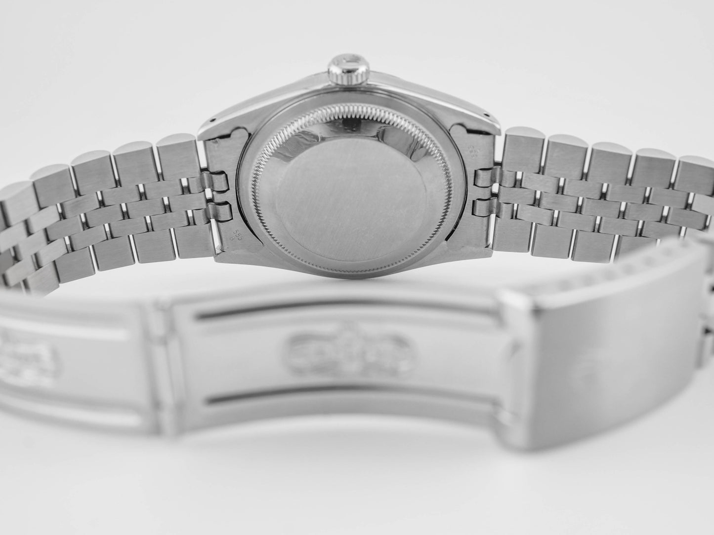 Rolex Datejust Jubilee Arabic White Dial Dial on Jubilee 16234 Papers 1991