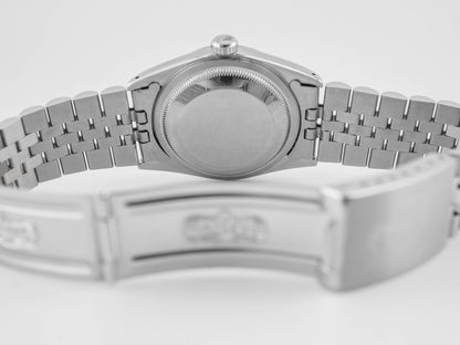 Rolex Datejust Jubilee Arabic White Dial Dial on Jubilee 16234 Papers 1991