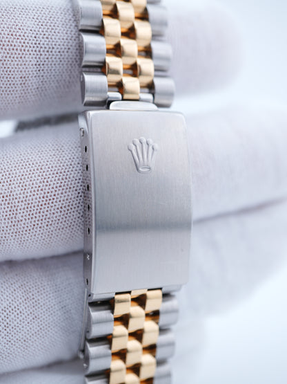 Rolex Datejust Champagne Roman Dial on Jubilee 16233 Papers 1996