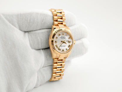 Rolex Datejust Lady President Mother-Of-Pearl Roman Dial on President 179178 Card 2007