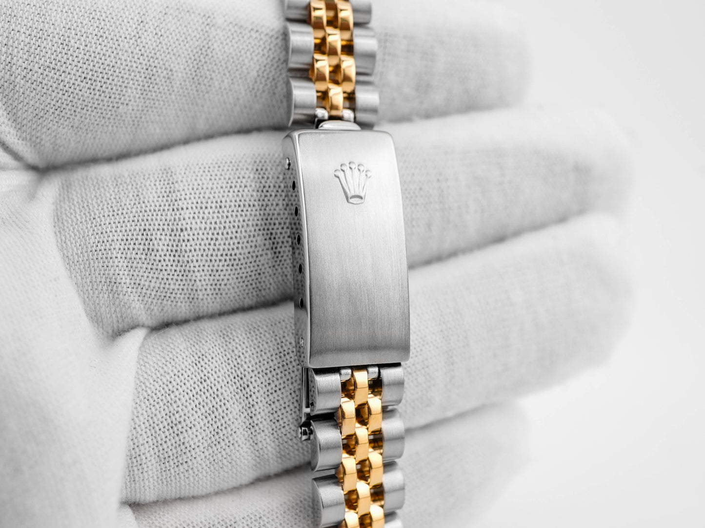 Rolex Datejust Lady Champagne Diamond Dial on Jubilee 69173 Papers 1994