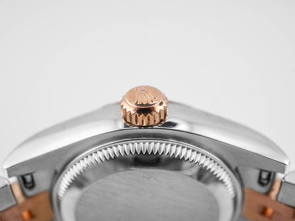 Rolex Datejust Lady Pink Champagne Roman Dial on Jubilee 179171 2015