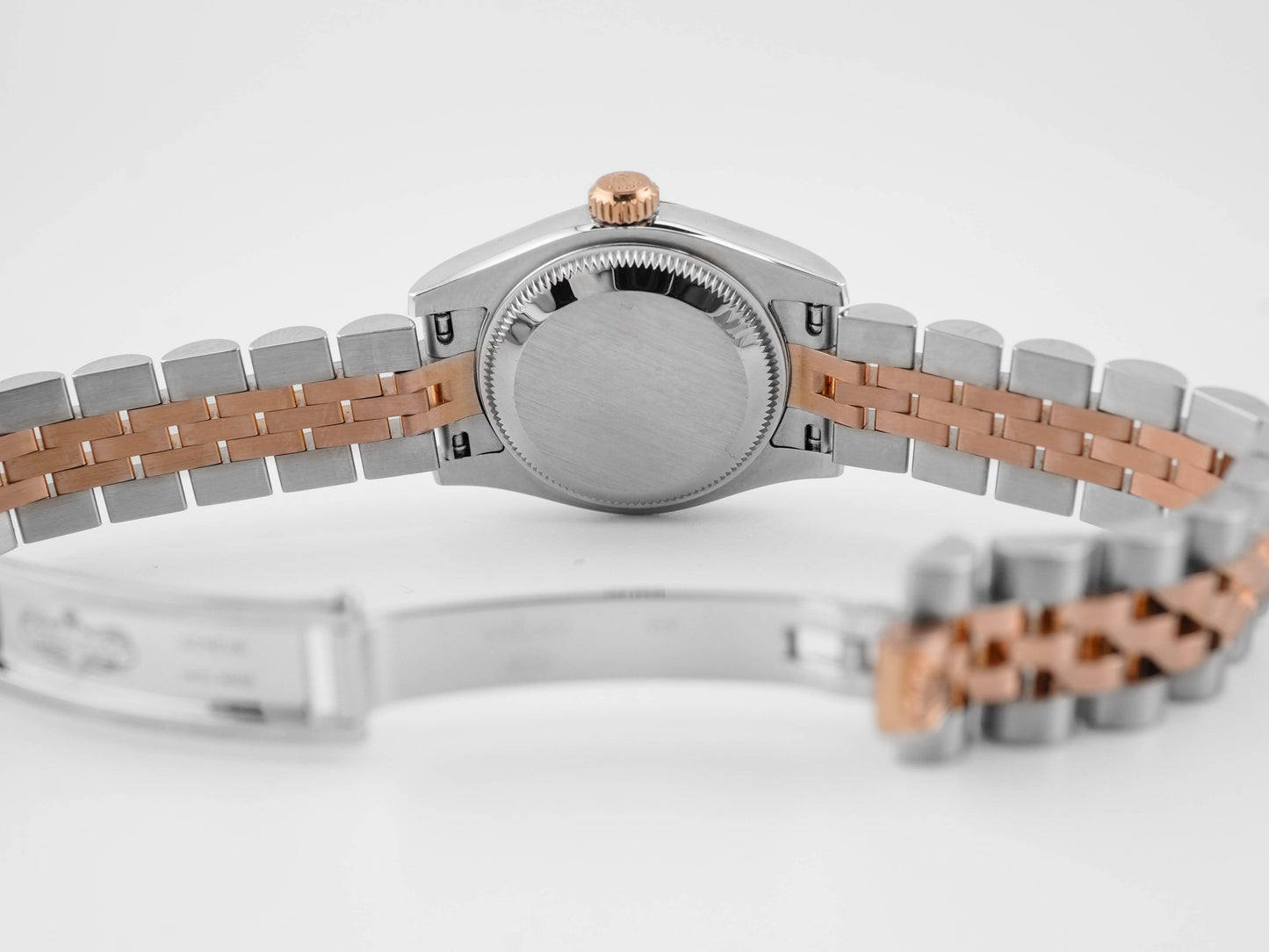 Rolex Datejust Lady Pink Champagne Roman Dial on Jubilee 179171 2015