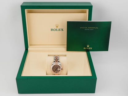 Rolex Datejust Lady Pink Champagne Roman Dial on Jubilee 179171 2015