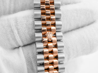 Rolex Datejust 36 Black Mother of Pearl Diamond Dial on Jubilee 116231 Card 2018