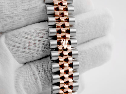 Rolex Datejust Silver Jubilee Diamond Dial on Jubilee 116231 Card 2015