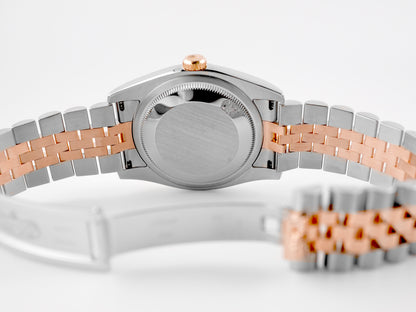 Rolex Datejust Silver Jubilee Diamond Dial on Jubilee 116231 Card 2015