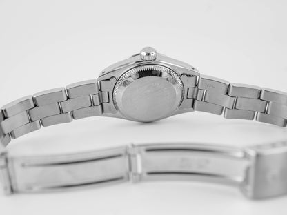 Rolex Datejust Lady 26 Silver Stick Dial on Oyster 69174 Papers 1984