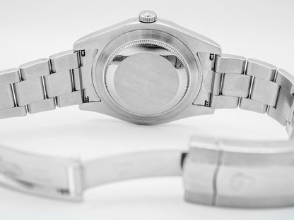 Rolex Datejust II Charcoal Grey Dial on Oyster 116334 Card 2012