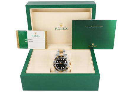 Rolex GMT-Master II Black Dial on Oyster 116713LN Card 2017