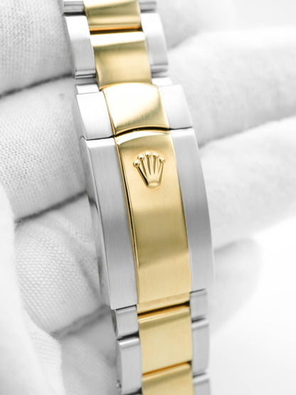 Rolex Datejust II Ivory Diamond Dial on Oyster 116333 Card 2015