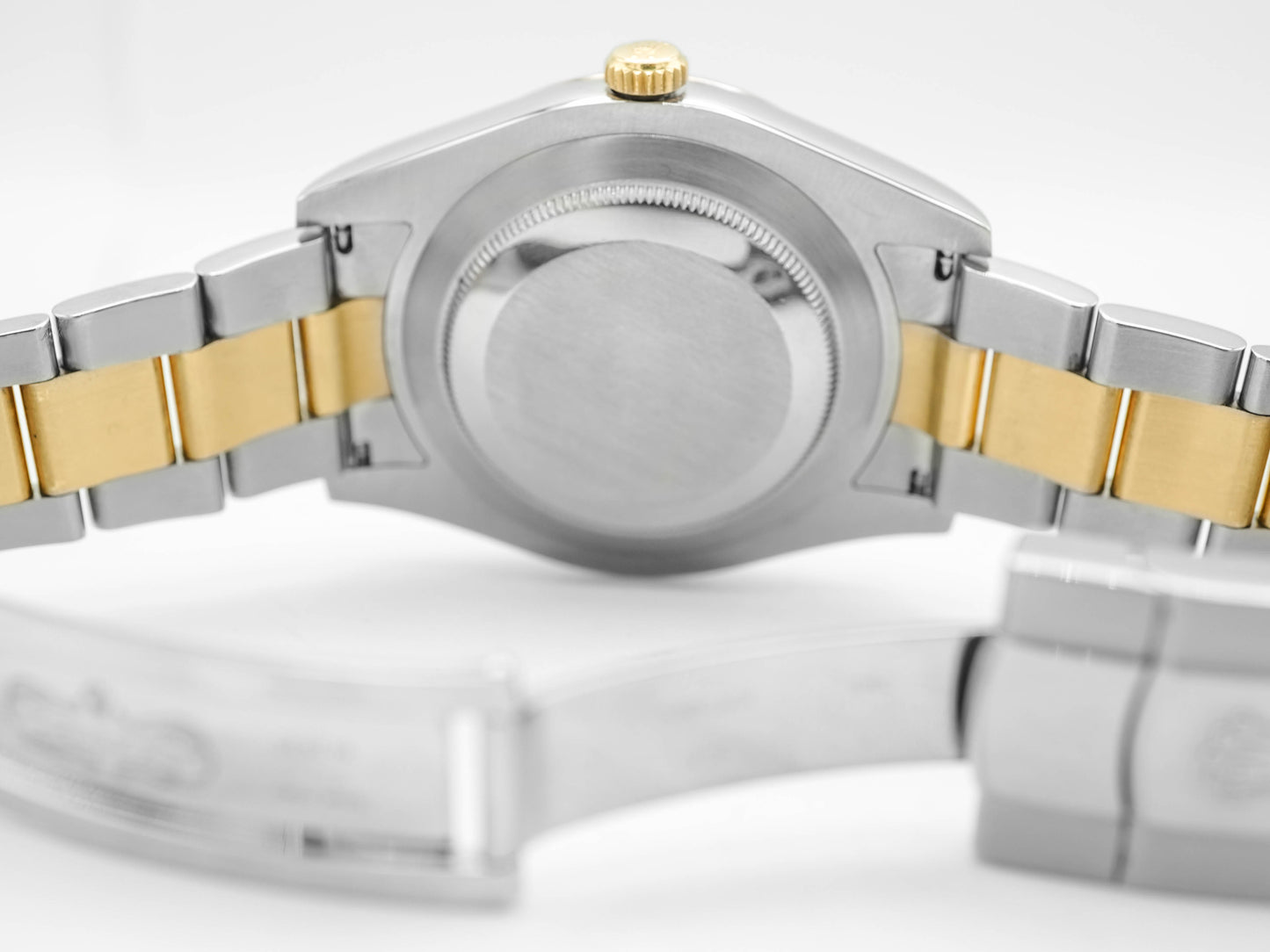 Rolex Datejust II Ivory Diamond Dial on Oyster 116333 Card 2015