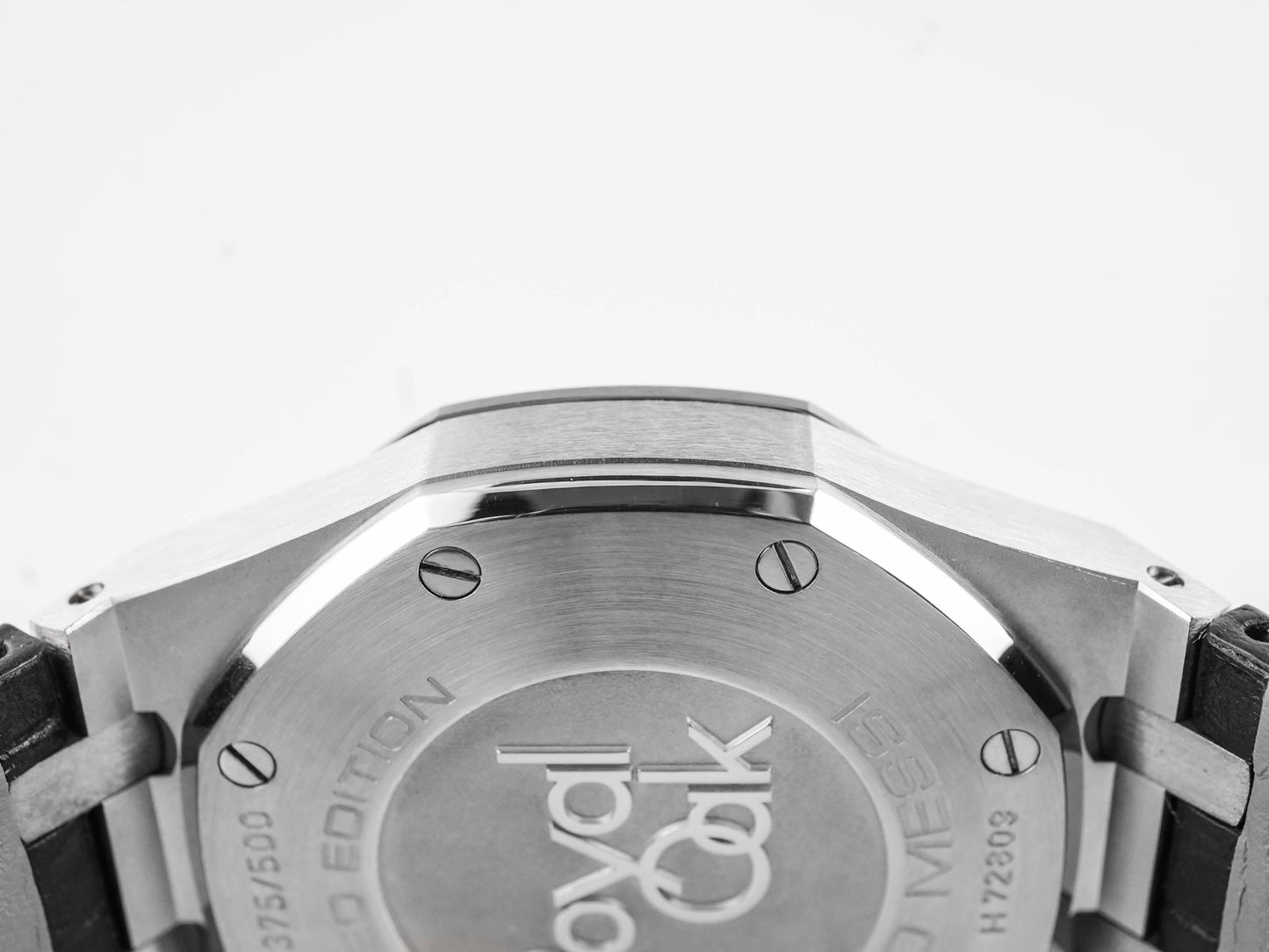 Audemars Piguet Royal Oak Leo Messi Chronograph Grey Dial on Leather Strap 26325TS.OO.D005CR.01 Complete 2013