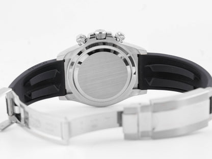 Rolex Daytona Black And Steel Index Dial on Oysterflex 126519LN Complete 2025