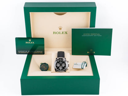 Rolex Daytona Black And Steel Index Dial on Oysterflex 126519LN Complete 2025