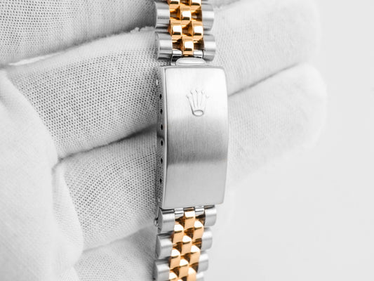 Rolex Datejust 31 Champagne Roman Dial on Jubilee 68273 Papers 1998