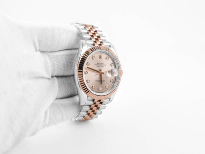 Rolex Datejust 41 Sundust Diamond Dial on Jubilee 126331 Card 2020