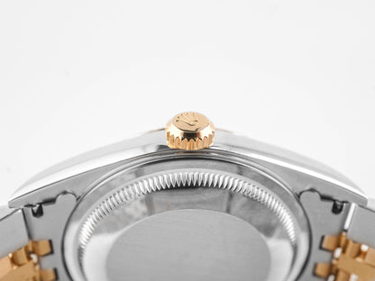 Rolex Datejust 36 Champagne Jubilee Diamond Dial Dial on Jubilee 16233 Papers 2001