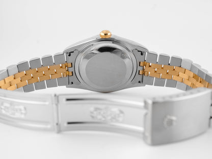 Rolex Datejust 36 Champagne Jubilee Diamond Dial Dial on Jubilee 16233 Papers 2001