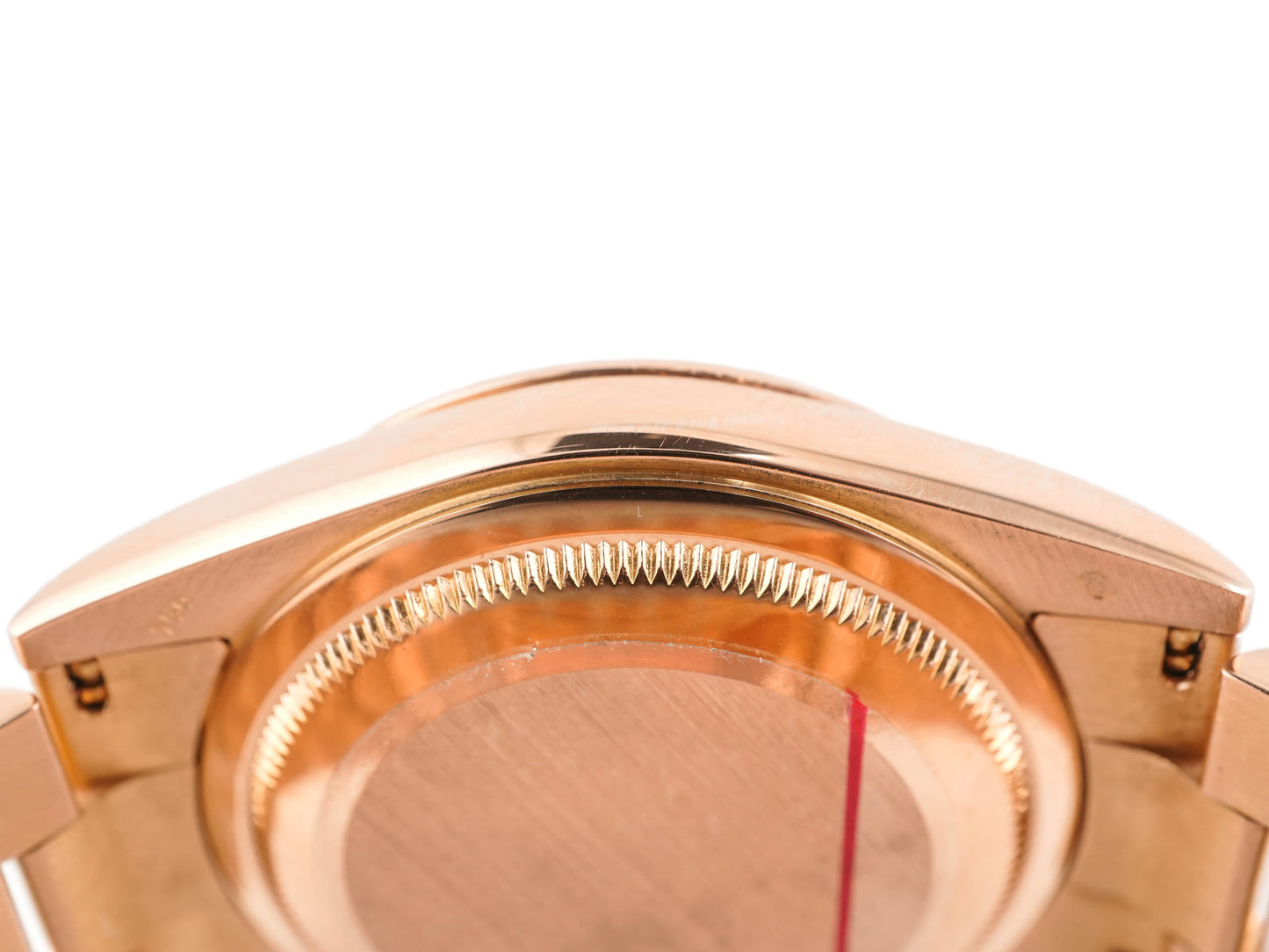 Rolex Day-Date 36 Pink Champagne Diamond Dial on President 118235 2005