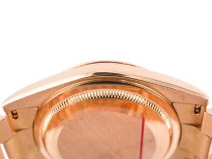 Rolex Day-Date 36 Pink Champagne Diamond Dial on President 118235 2005