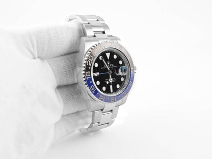Rolex GMT-Master II Batman Black Dial on Oyster 126710BLNR Card 2024