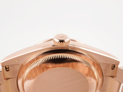 Rolex Day-Date 36 Chocolate Diamond And Ruby Dial on President 118235 Card 2013