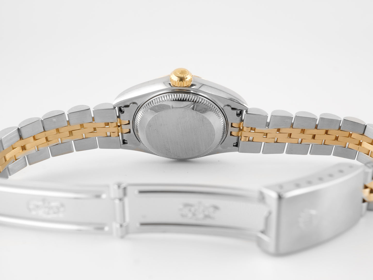 Rolex Datejust Lady Champagne Stick Dial on Jubilee 79173 Papers 1999