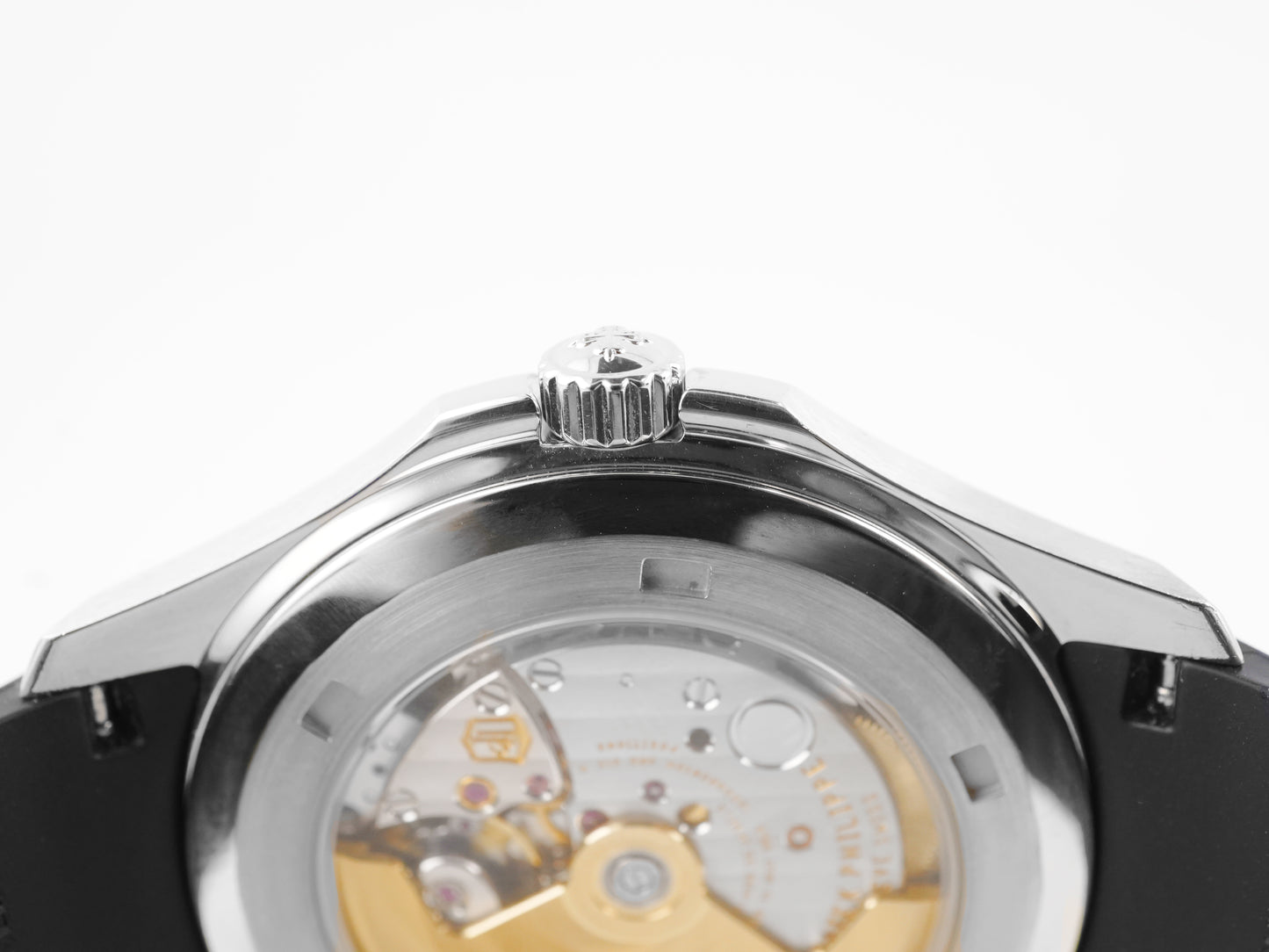 Patek Philippe Aquanaut Black Dial on Strap 5167A-001 Papers 2017