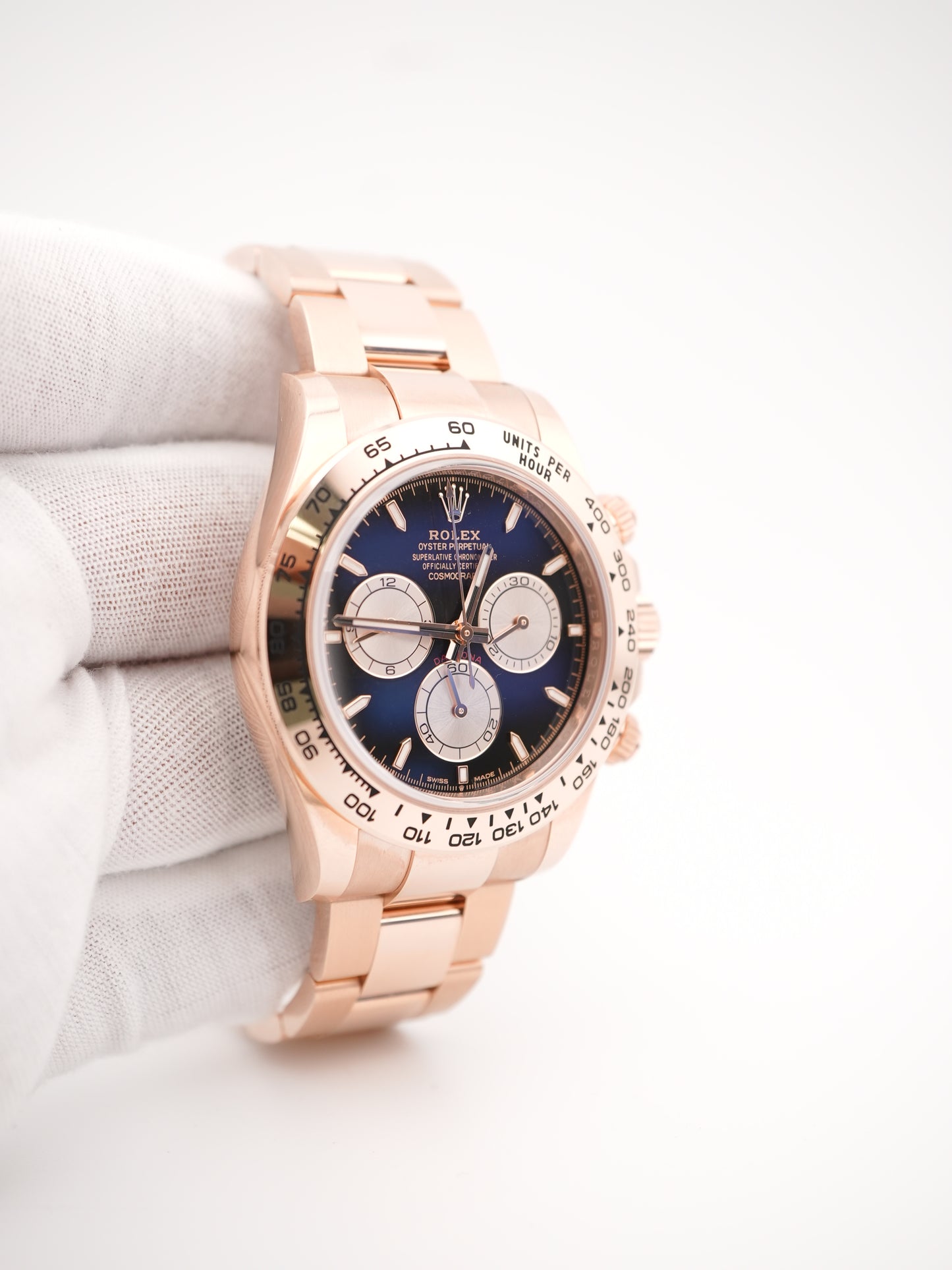 Rolex Daytona Black And Sundust Index Dial on Oyster 126505 Complete 2024