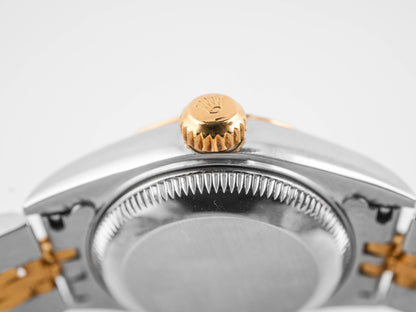 Rolex Datejust Lady Champagne Stick Dial on Jubilee 69173 Papers 1999