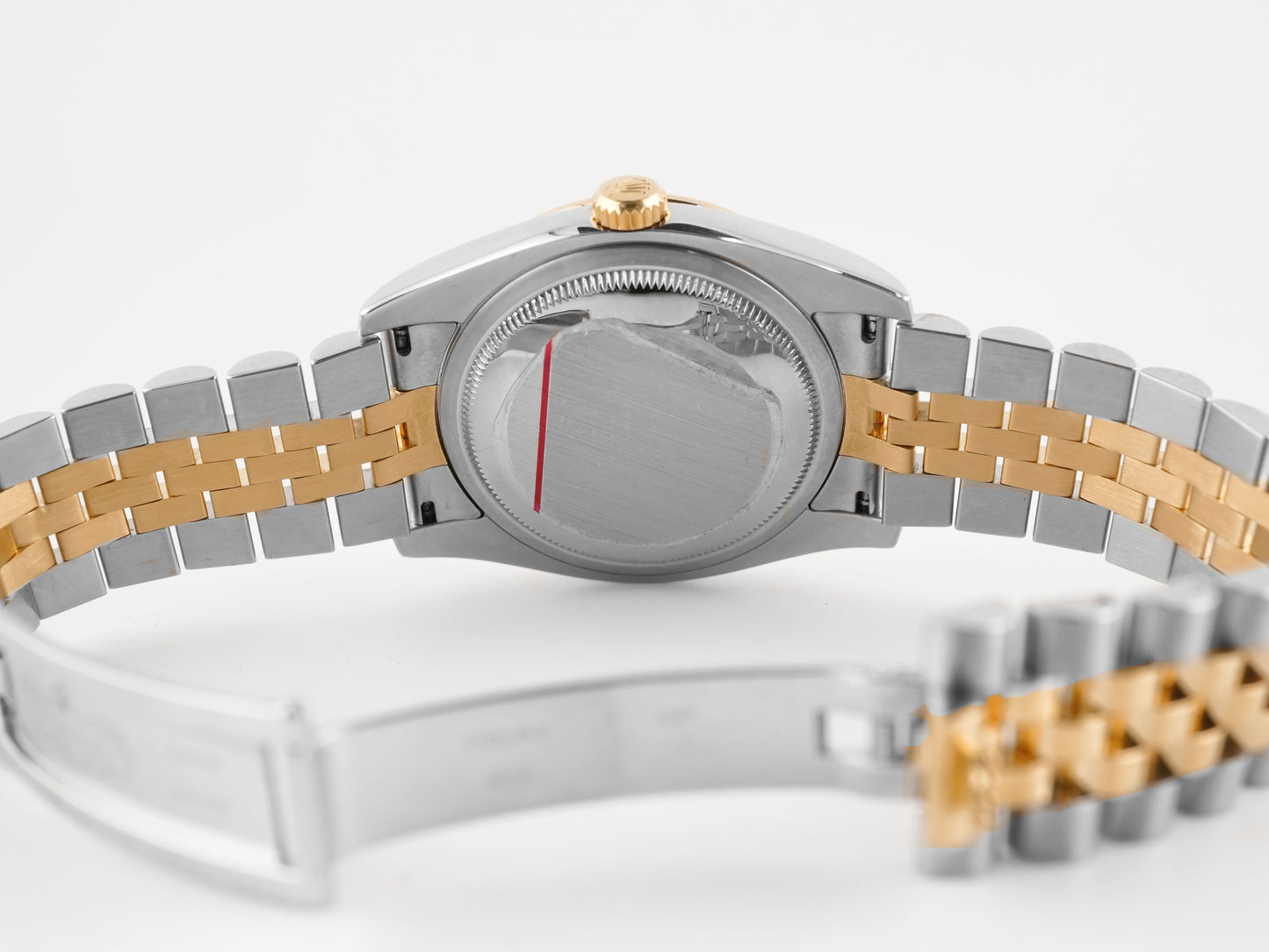 Rolex Datejust 36 Mother of Pearl Diamond Dial on Jubilee 116243 Card 2015