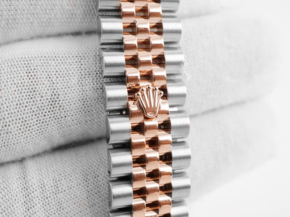 Rolex Datejust 31 Rose Index Dial on Jubilee 278271 Card 2021