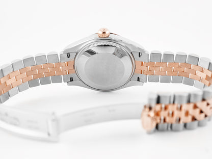 Rolex Datejust 31 Rose Index Dial on Jubilee 278271 Card 2021