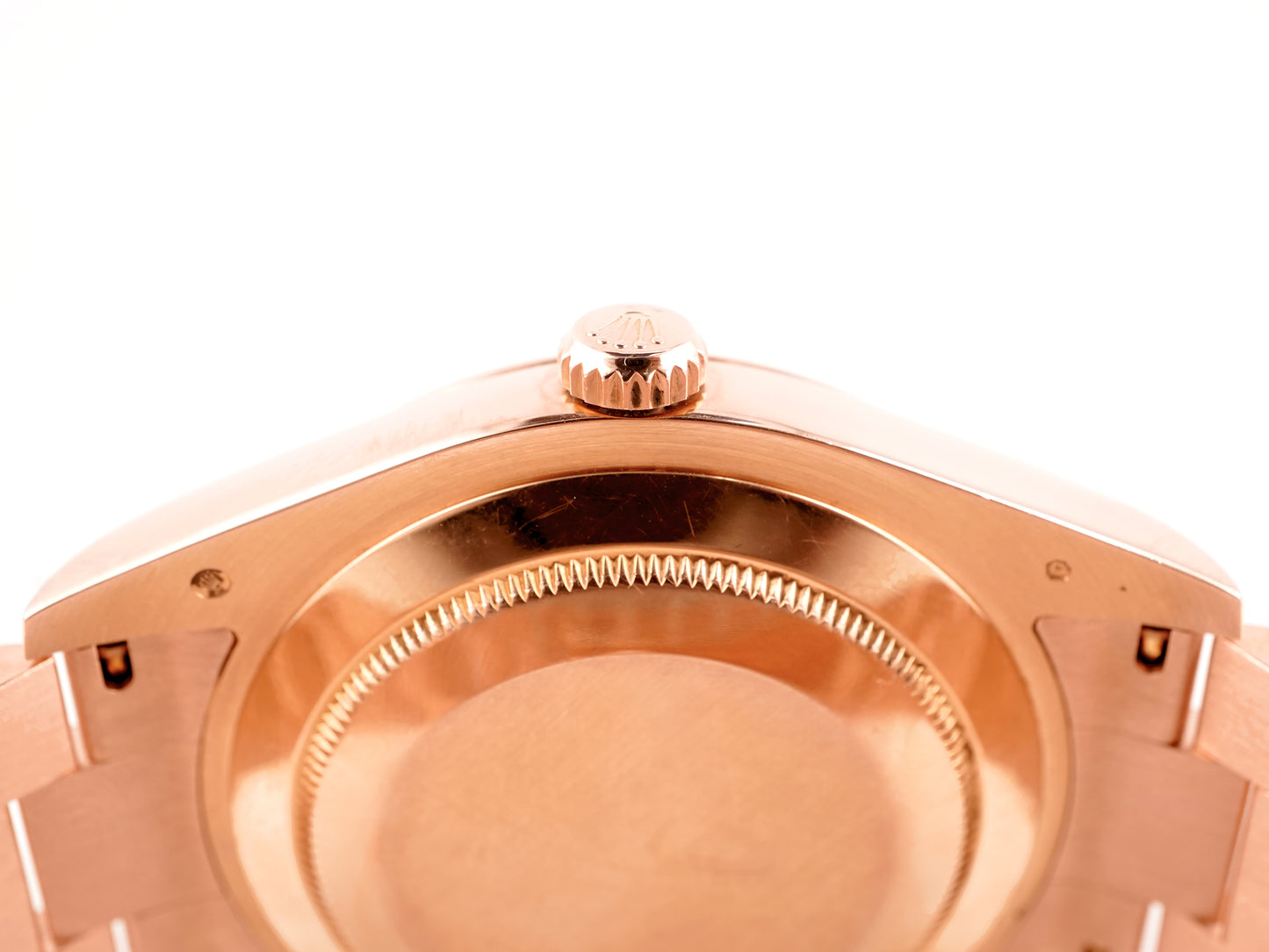 Rolex Day-Date 41 Sundust Diamond Dial on President 218235 Card 2010