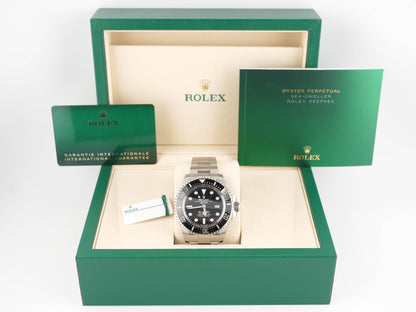 Rolex Sea-Dweller Deepsea Black Dial on Oyster 126660 Complete 2022