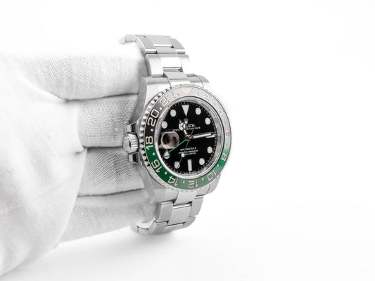 Rolex GMT-Master II "Sprite" Black Dial on Oyster 126720VTNR Complete 2023