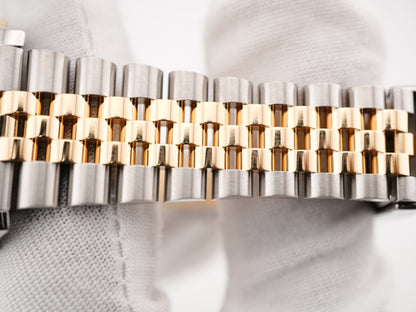 Rolex Datejust 41 White Mother-Of-Pearl Diamond Dial on Jubilee 126333 Card 2018