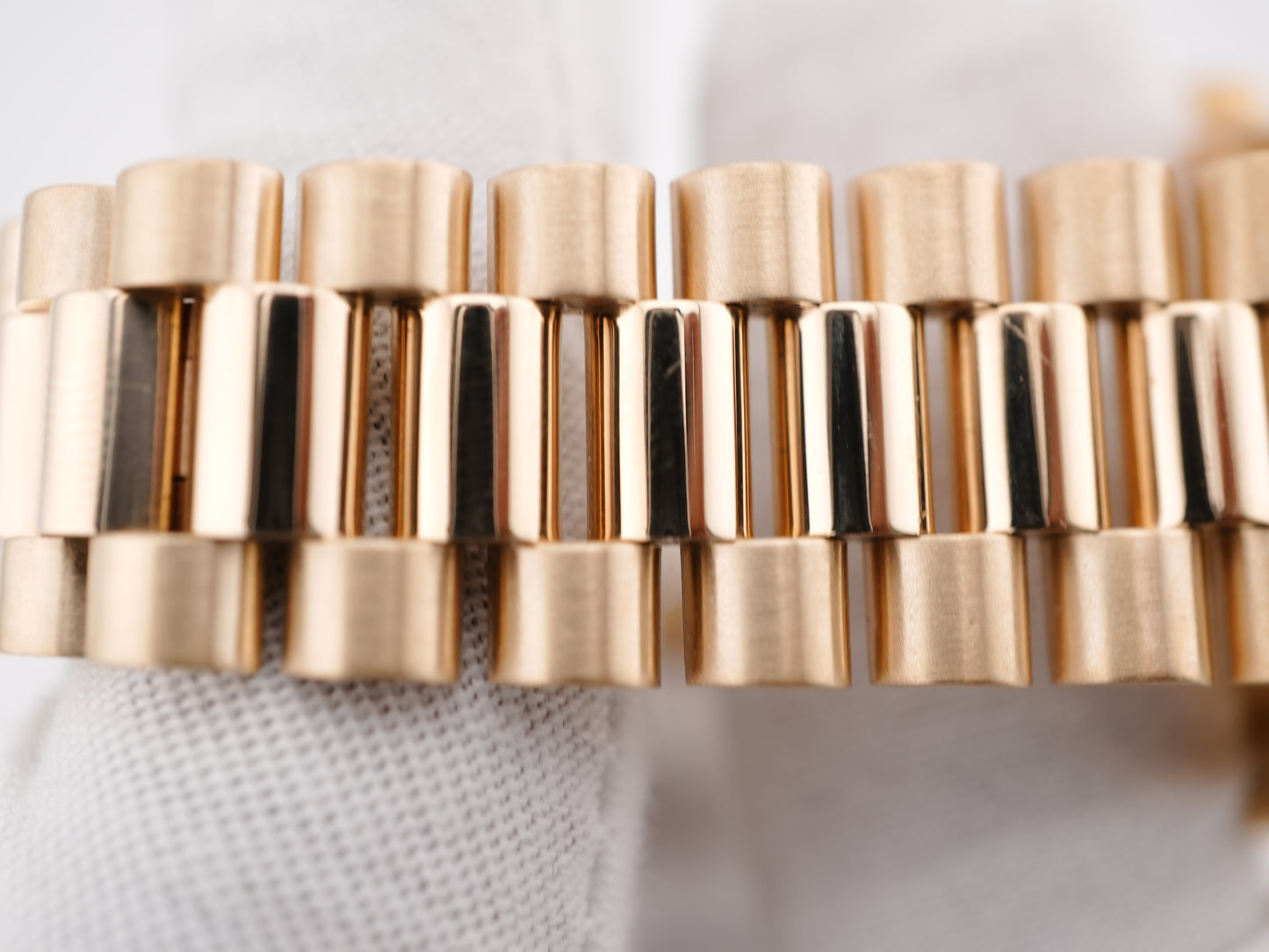 Rolex Day-Date 36 Champagne Diamond Dial on President 18238 Papers 1993