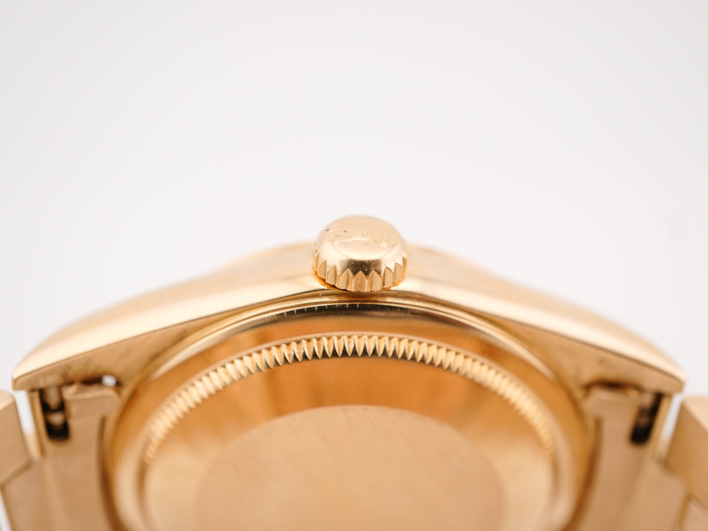 Rolex Day-Date 36 Champagne Diamond Dial on President 18238 Papers 1993