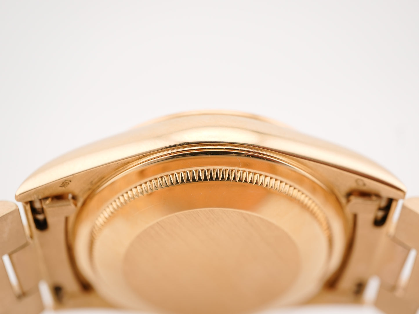 Rolex Day-Date 36 Champagne Diamond Dial on President 18238 Papers 1993