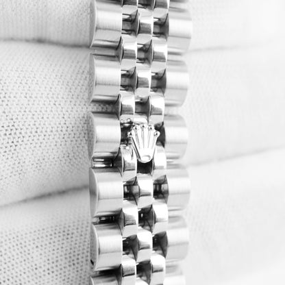 Rolex Datejust Lady Mother of Pearl Diamond Dial on Jubilee 179174 Card 2010